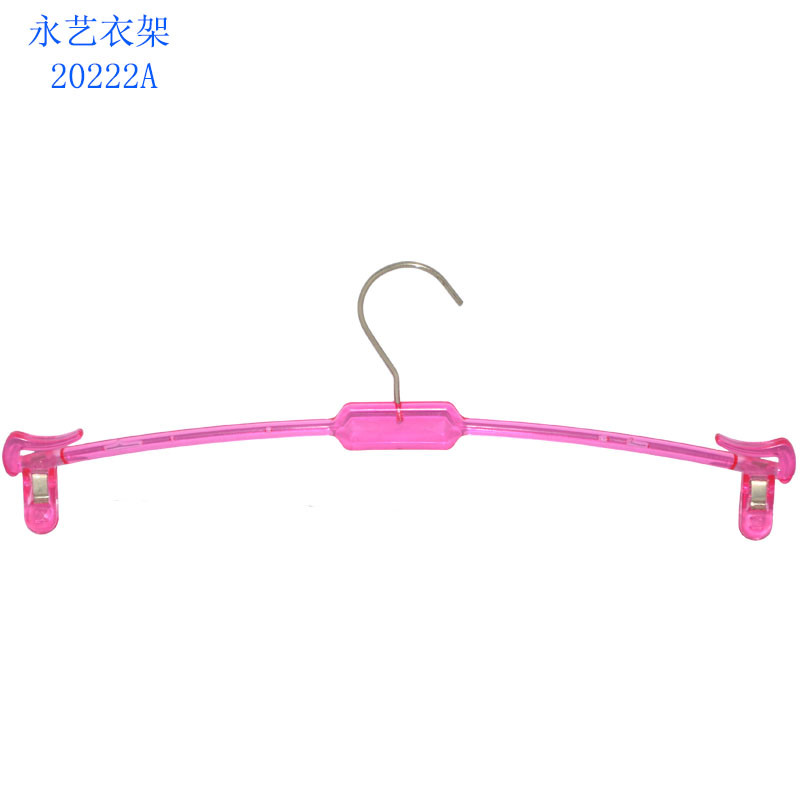 Lingerie Shop Display Custom Plastic Small Clip Bra Hanger