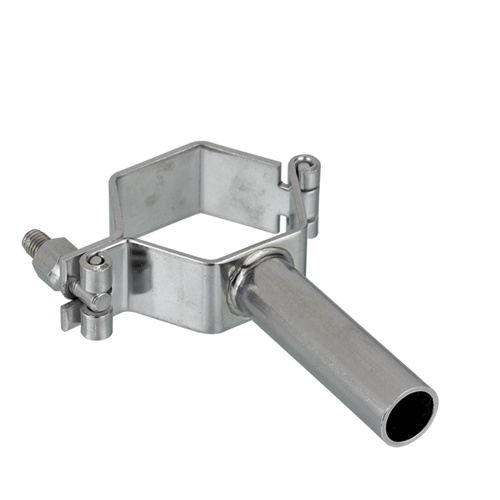 Stainless Steel 304 Hexagon Pipe Holder with Welded Pipe