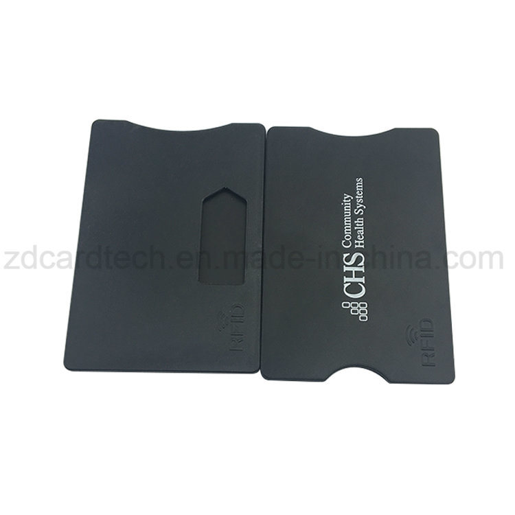 Hard Plastic Card Holder RFID Protector Blocking Card Sleeve