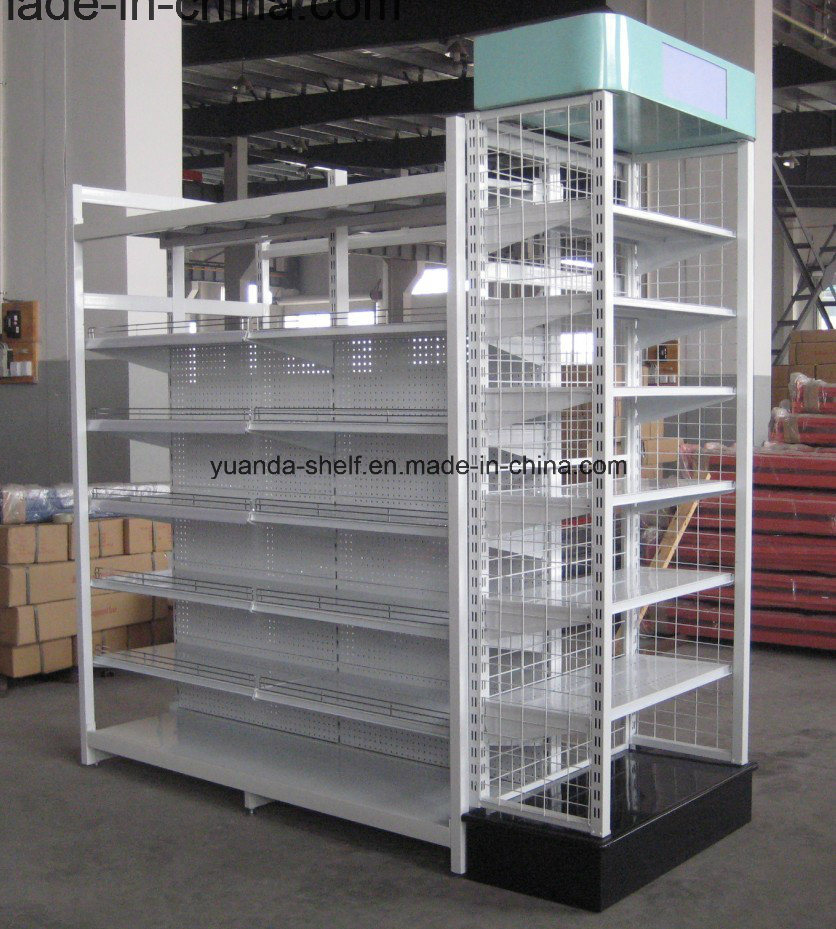 Tego Metal Supermarket Shelf, Gondola Supermarket Shelving