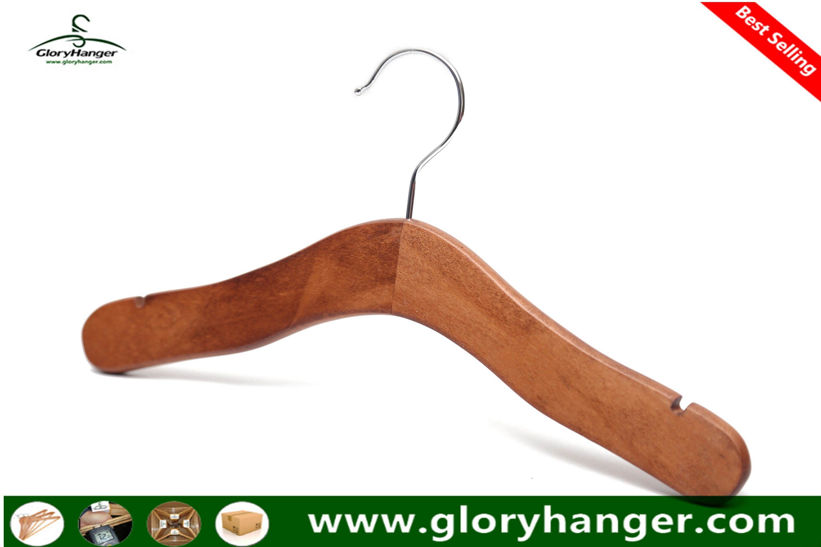 Nature Wooden Hanger Manufacture, Baby Wooden Hanger Wholesale