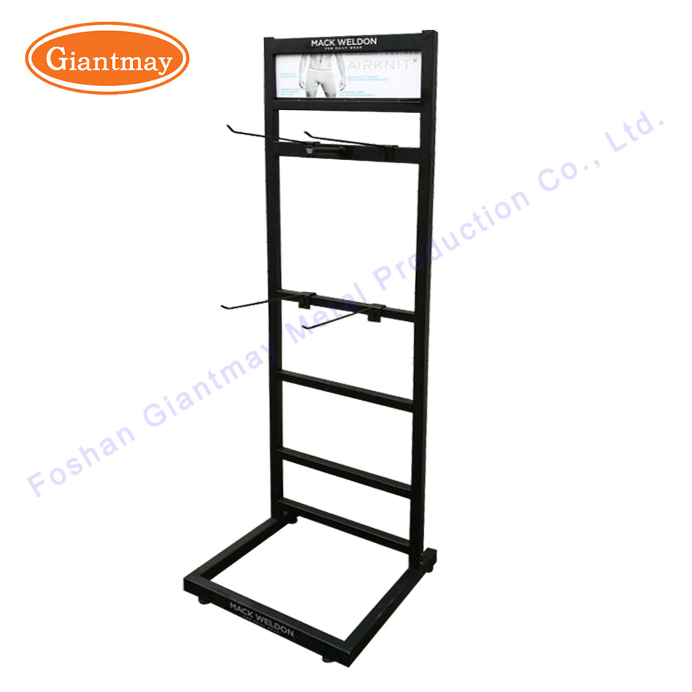 Table Top Retail Product Display Men's Underwear Display Racks