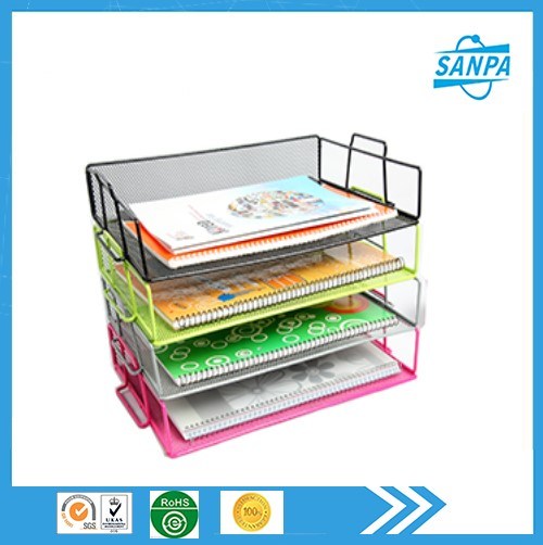 Document Tray Metal Mesh Stationery