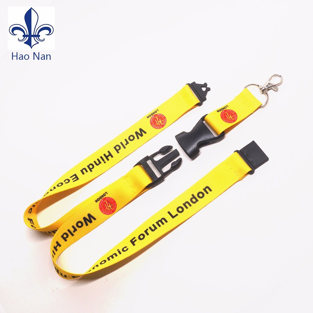 Sublimation Printed Fashion Neck Lanyard with Water Bottle Holder