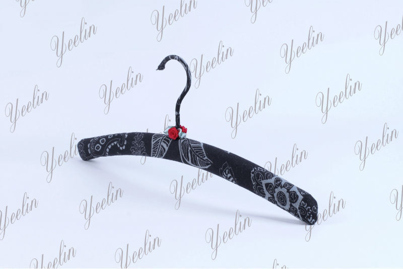 Yeelin New Cotton Facbric Clothes Hanger (YLFBCT016W-6)