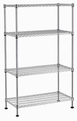 NSF Chrome Steel Wire Shelving for 16 Years Factory (CJ9045180A4C)