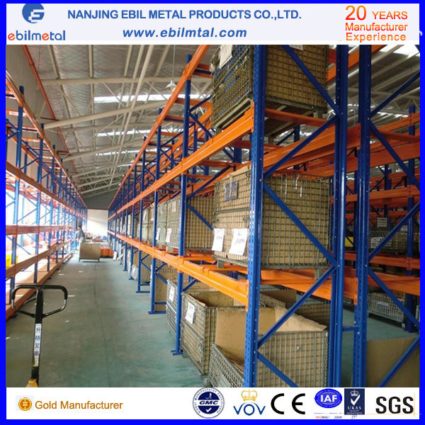 Metallic Steel Iron Warehouse Storage Rack Selective Pallet Racking