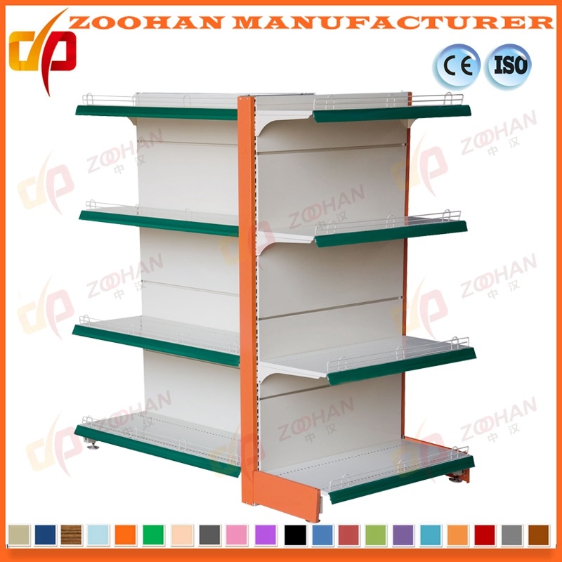 Supermarket Display Equipment Metal Gondola Storage Shelf (Zhs96)