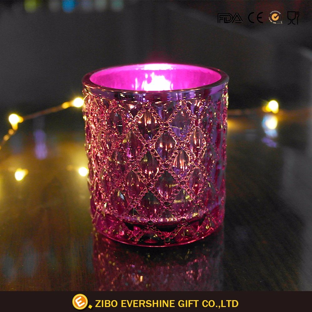 New Design Home Wedding Decoration Glass Candle Holder