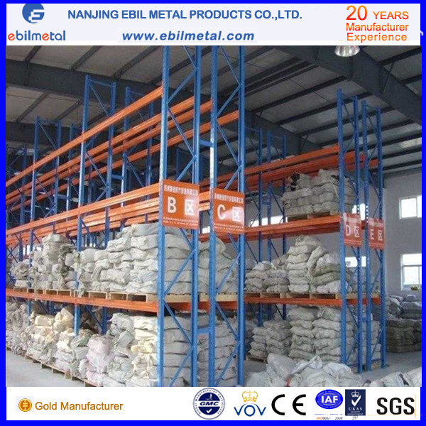 Q235B Steel Powder Coated or Galvanized Certificated Pallet-Rack