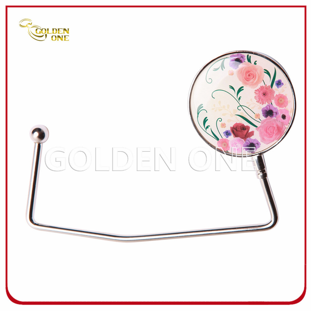 Personalised Full Color Printed Metal Straight Purse Hook