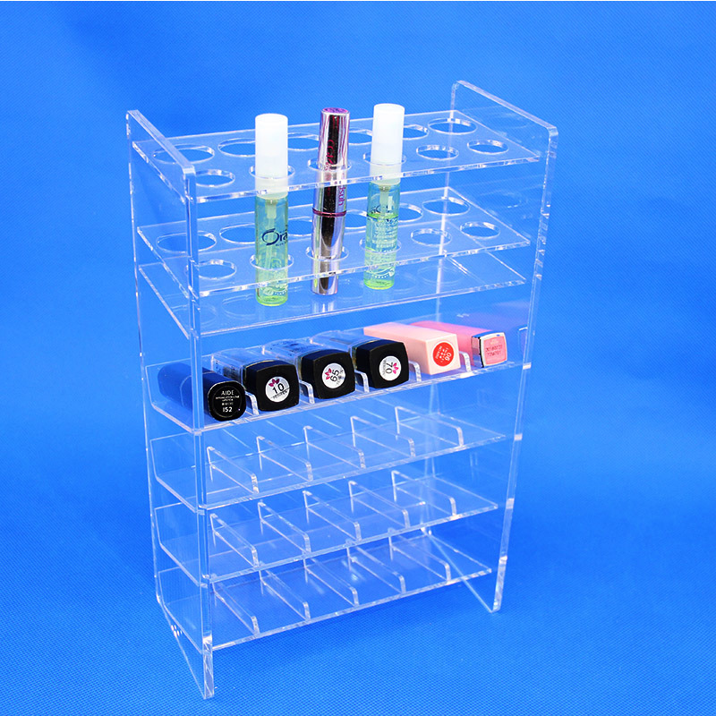 Acrylic Transparent Lipstick Display Rack