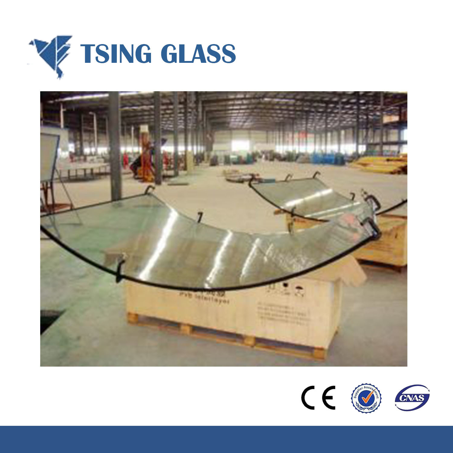 6/8/10mm Clear Toughened Refrigerator Glass Panel Shelf