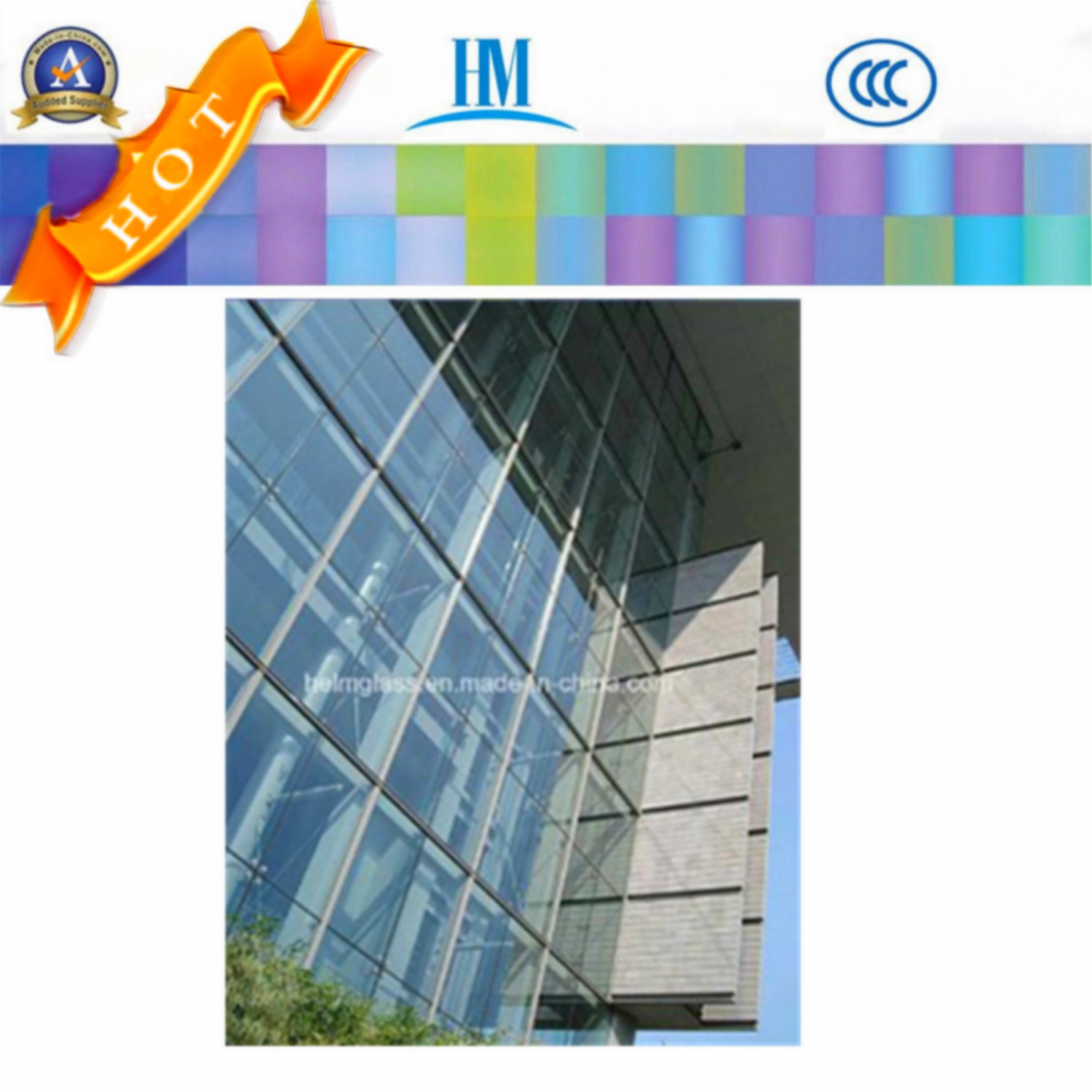 Reflective Glass/Appliance/Architectural/ Glass Curtain Wall/Building Glass