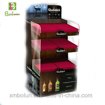 Wine Bottles for Display of Wine Display Rack for Promotion