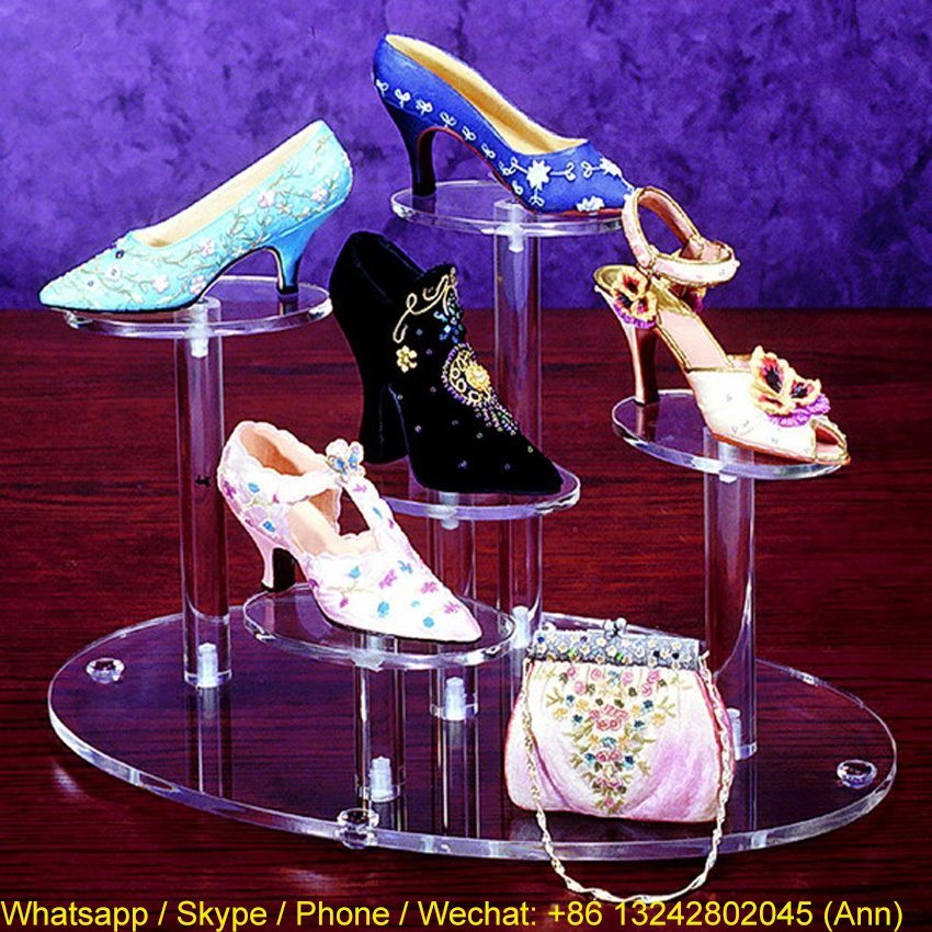 Wholesale Acrylic Shoe Store Display Racks