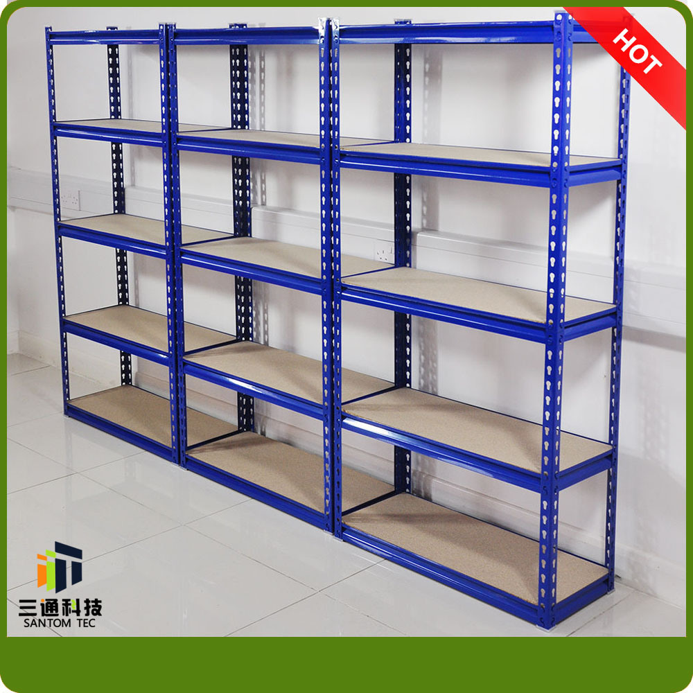 5 Shelf Industry Shelving, Light Duty Rivet Rack Shelf