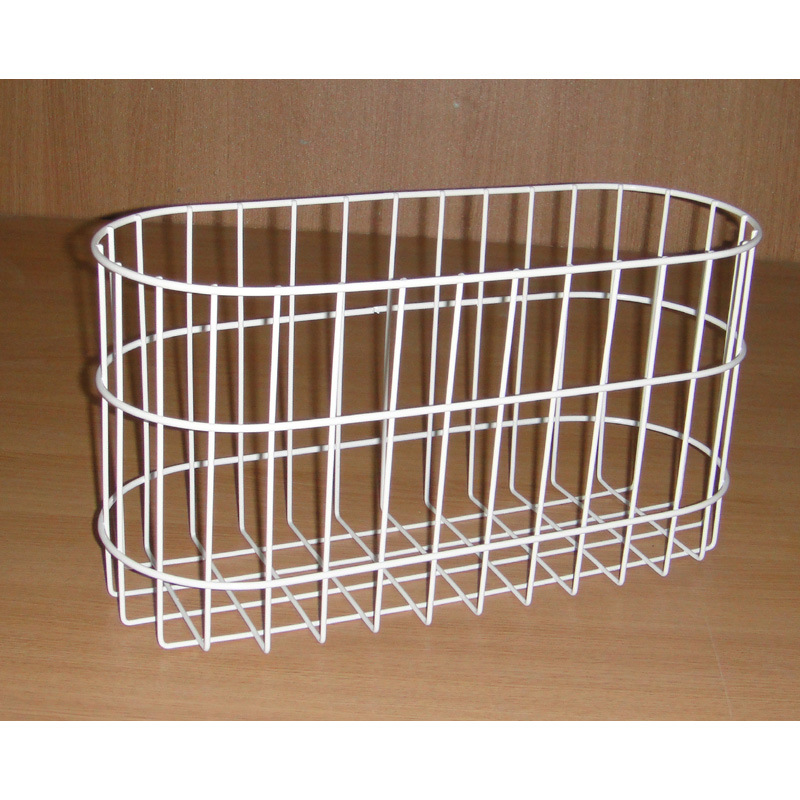 Oval Shape Coated Wire Holder Basket (LJ9025)