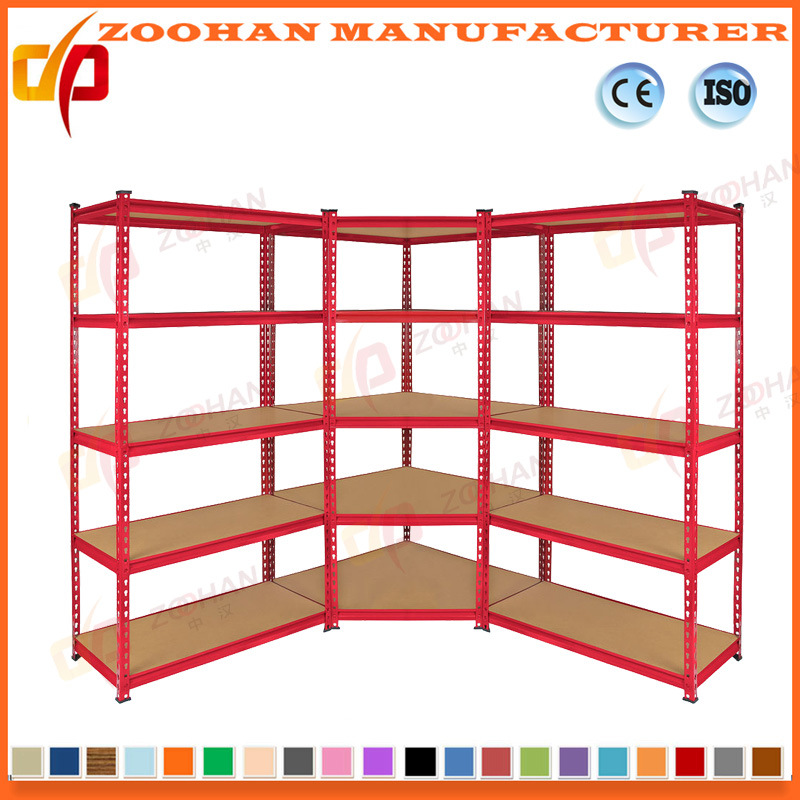 Corner Metal Display Pallet Supermarket Shelf Rack (ZHr380)