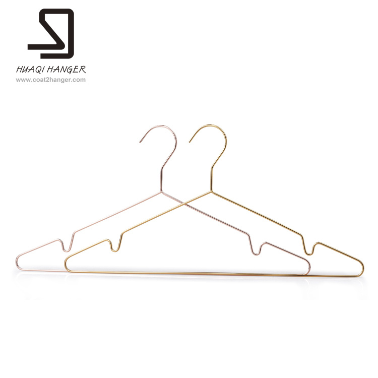 Multifunctional Metal Hanger with Notch for Wet Clothes