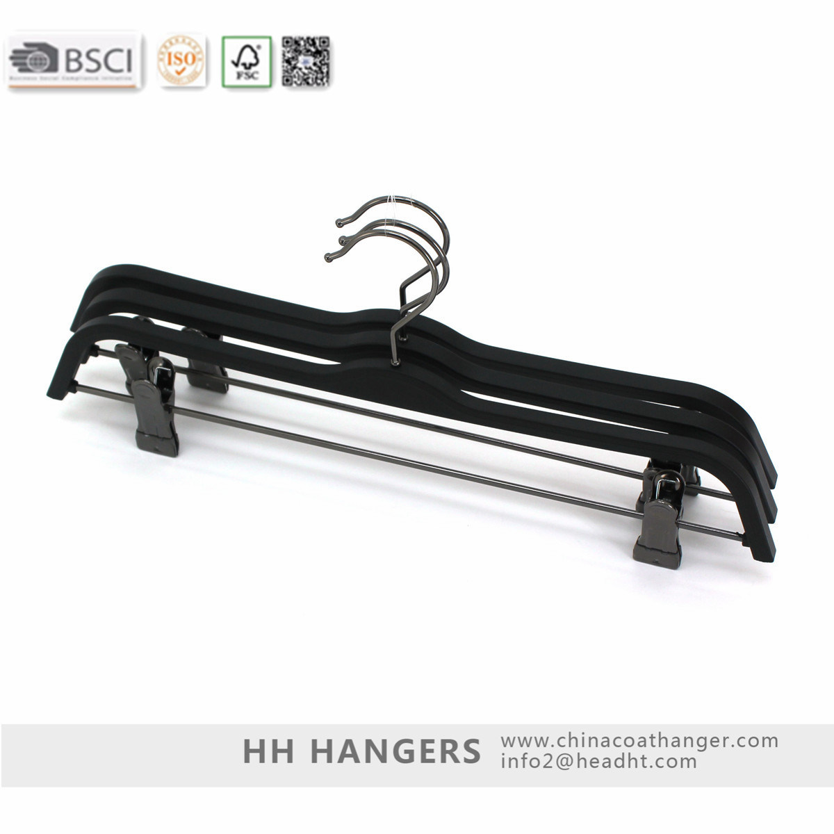 Plastic Bottom Pants Trousers Coat Hanger, Plastic Pants Hanger