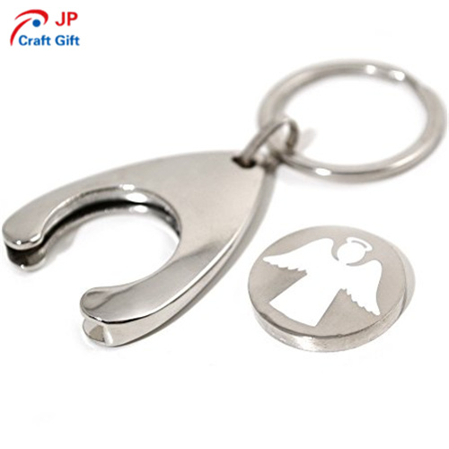 Customized Angel Pattern Zinc Alloy Keychain