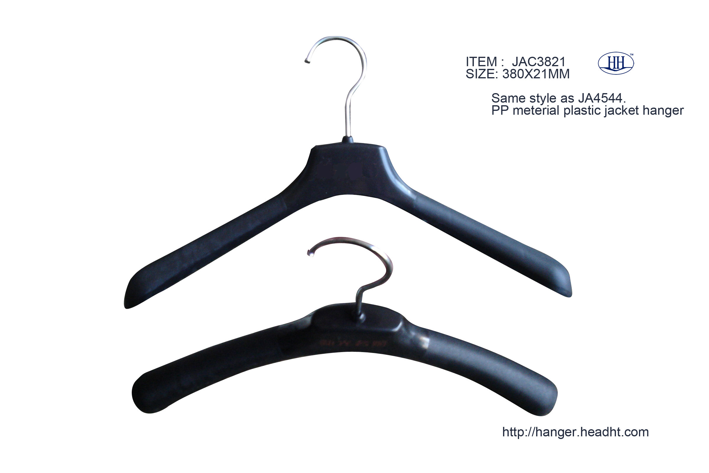 PP Material Plastic Hanger, Recycled Jacket Hanger, Cheap Plastic Hanger