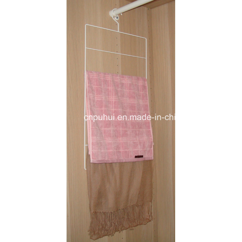 Coated Wire Wardrobe Storage Holder (LJ7017)