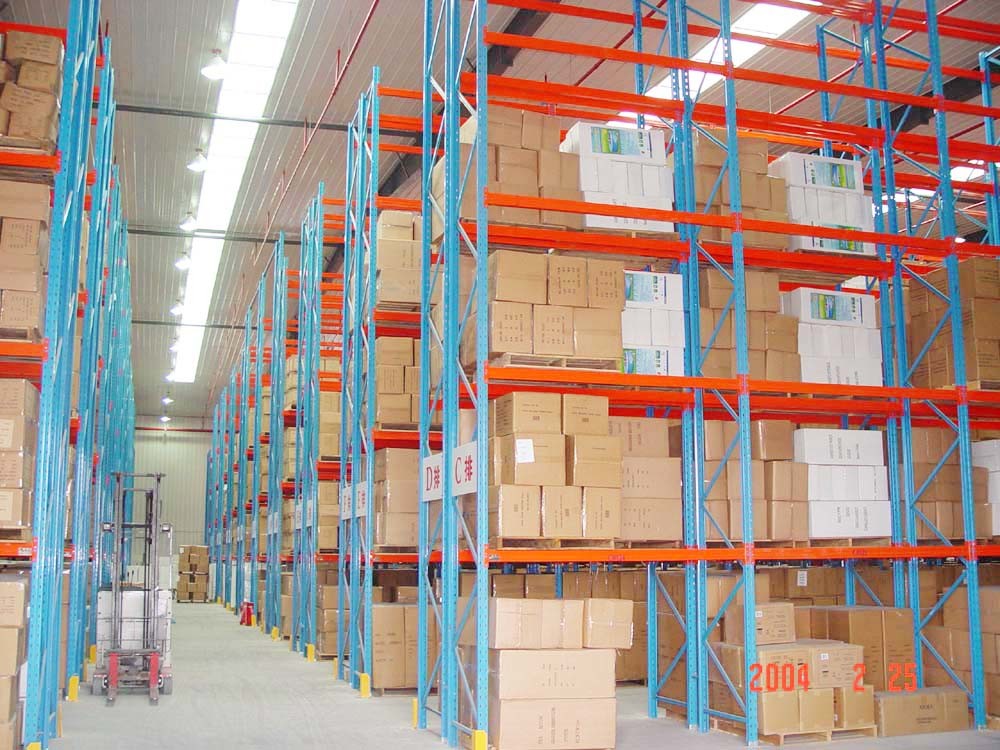 Metal Q235 Steel Warehouse Selective Pallet Rack