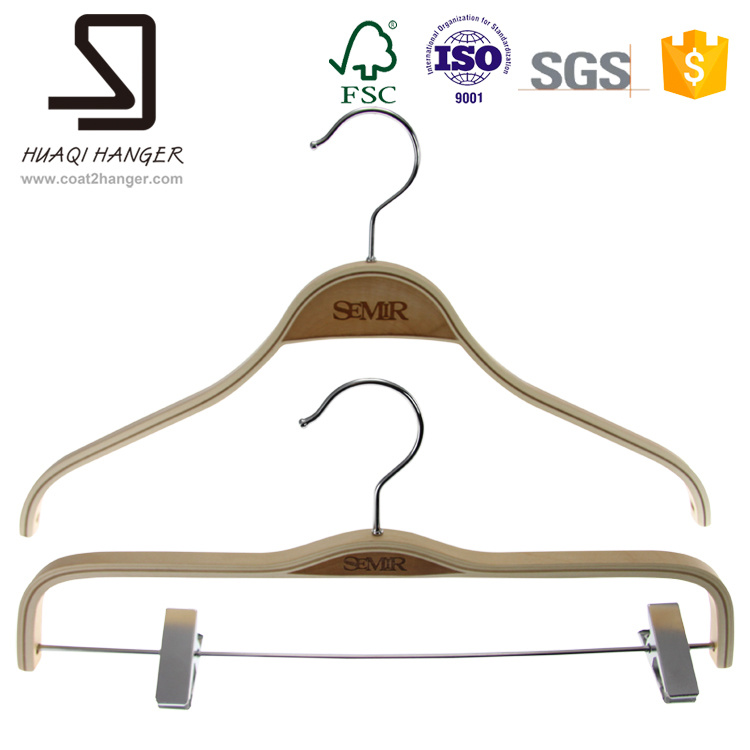 Fashion Luxury Wooden Dress Hanger