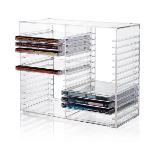 Lovely Simple Acrylic CD Storage Rack, CD Acrylic Case