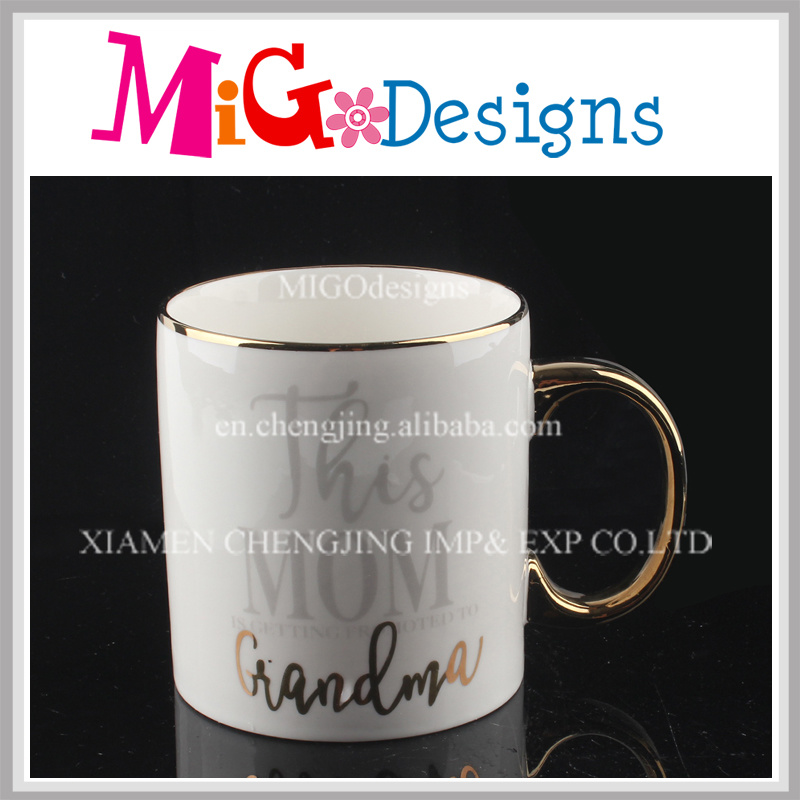 High Quality Ceramic Milk Mugs with Handle Cup