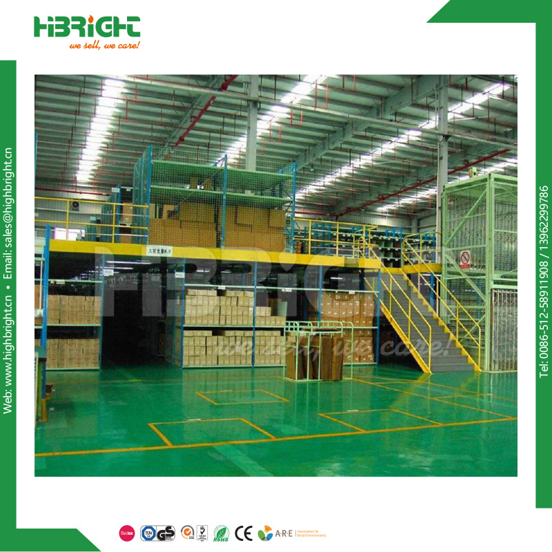 Double Layer Mezzanine Storage Warehouse Racking