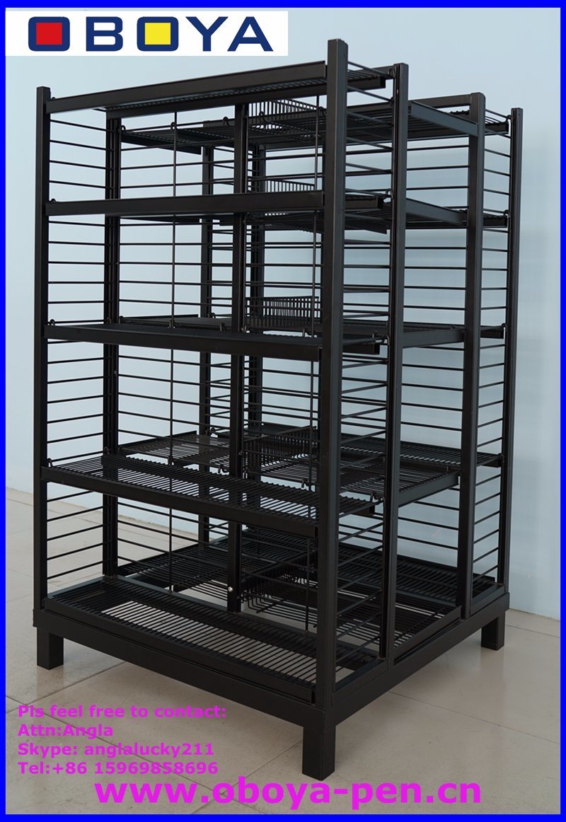 Custom Metal Display Racks for Heavy Duty Goods