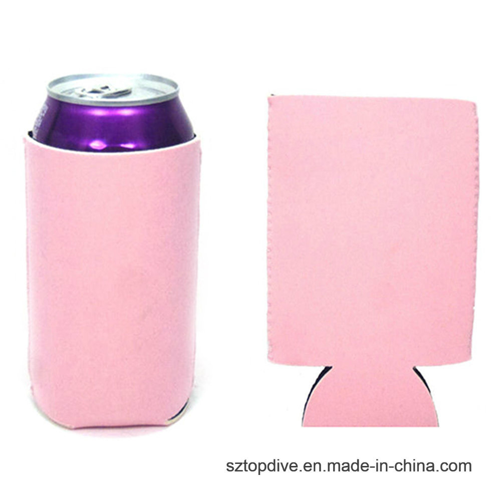 New Design with Bottle Opener Neoprene 330ml Can Cooler