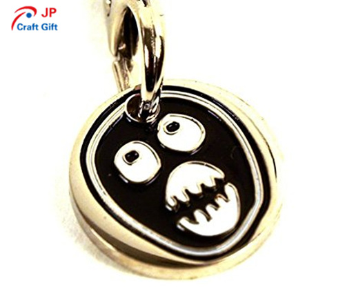 Customized Grimace Zinc Alloy Keychain for Sale