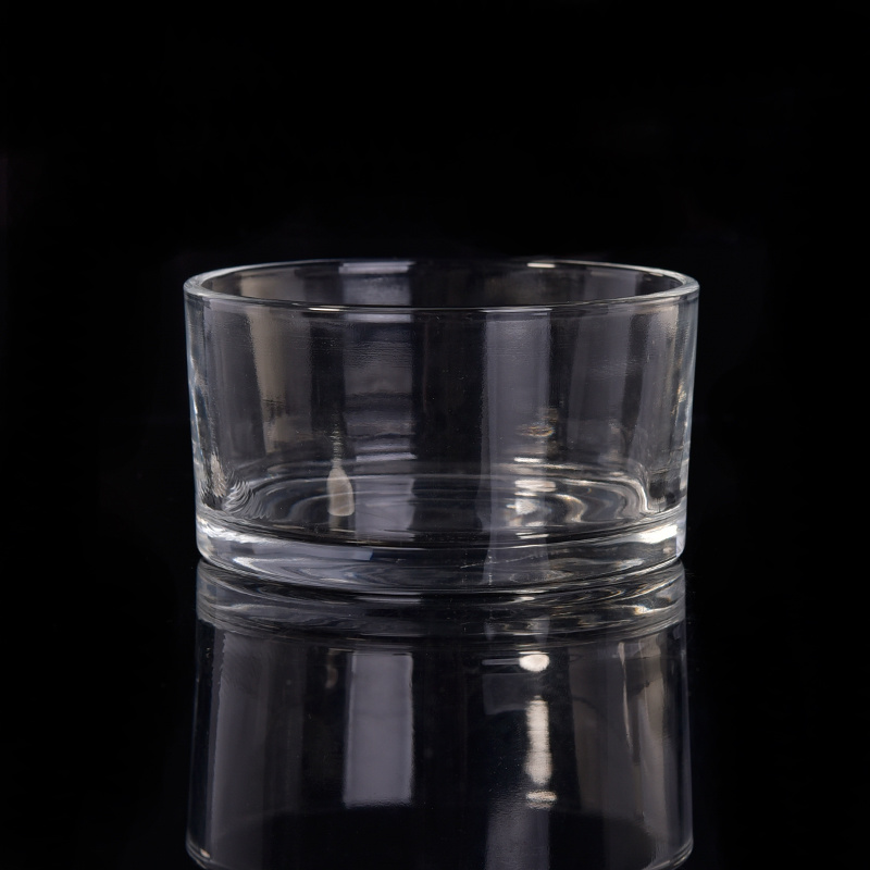 Wholesale Low MOQ 5oz Crystal Glass Candle Holder