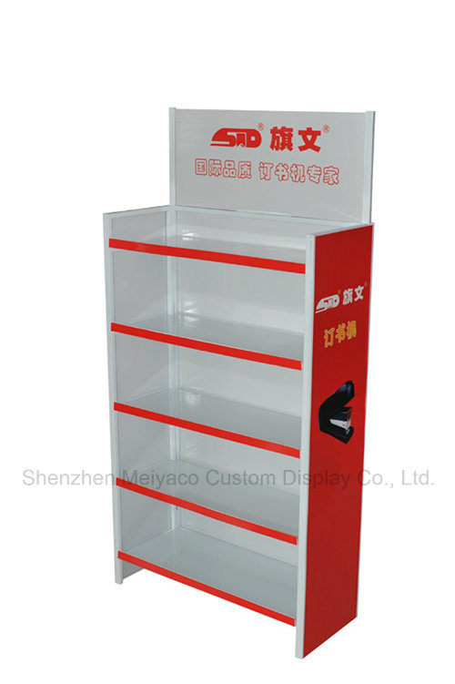 5 Layer Store Metal Material Retail Stationery Display Stands Racks