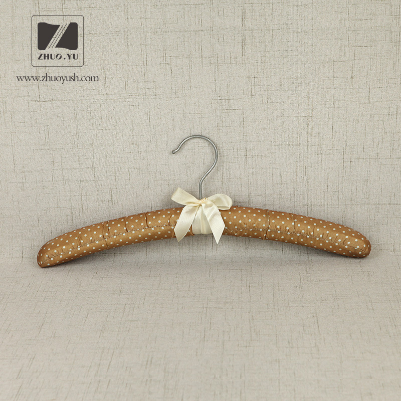 Home Used Satin Padded Cloth Hanger at Factory Price