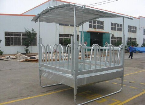 Galvanized Cattle Horse Hay Bale Feeder for Sale