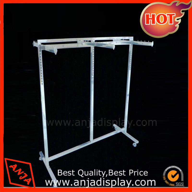 Stainless Steel Display Rack with Pegs