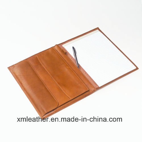 New Designed Non-Zipper Document Holder Leather File Folder