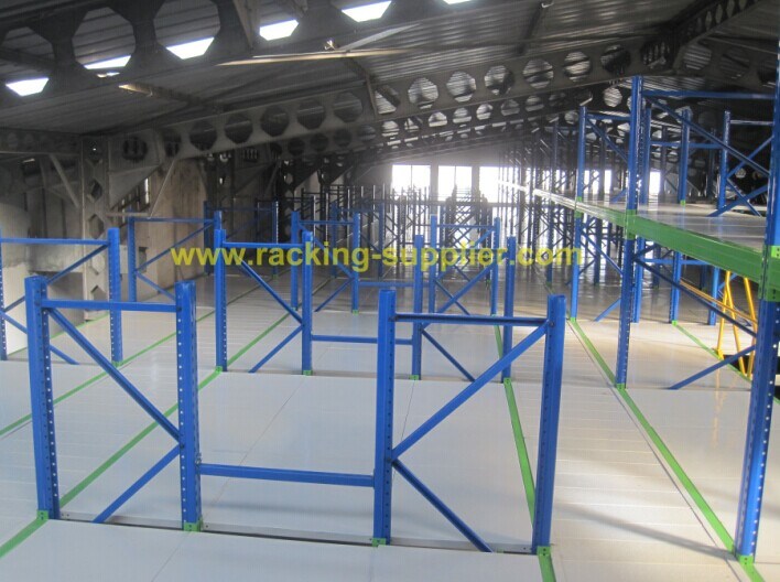 Best Steel Mezzanine Rack in Warehouse Storage