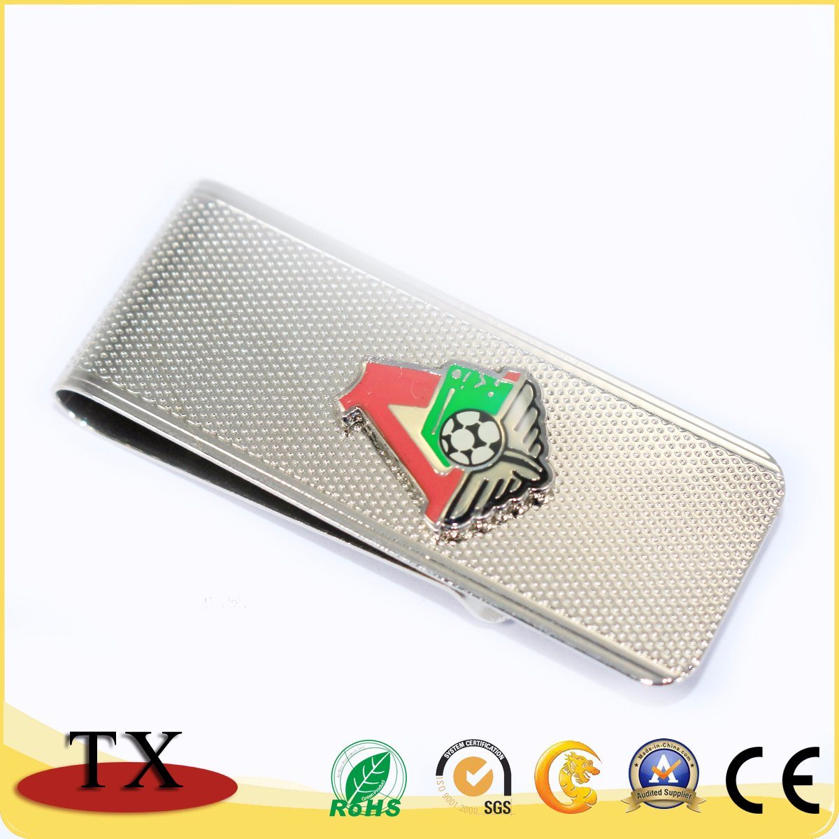 Metal Beautiful Credit Card Business Card Holder Money Clip