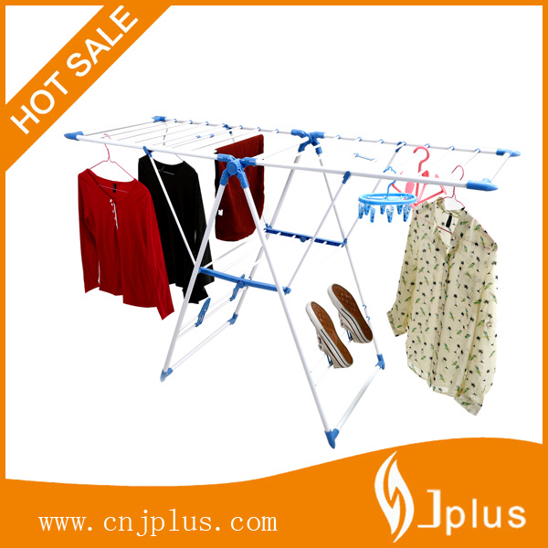 SKD Packing Clothes Drying Rack with Shoe Rack (JP-CR109PS)