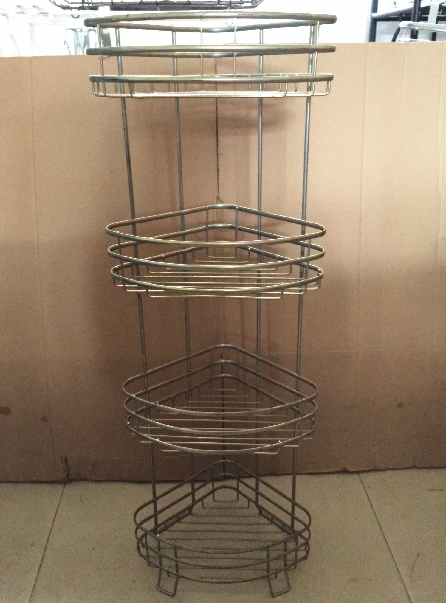 4 Tier Corner Shower Rack