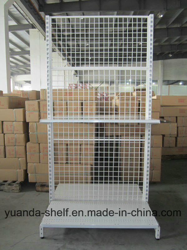 Functional Wire Mesh Metal Shelving Supermarket Shelf