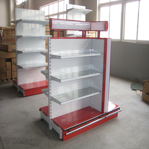 Yd-S00A Supermarket Store Metal Gondola Cosmetic Display Shelving