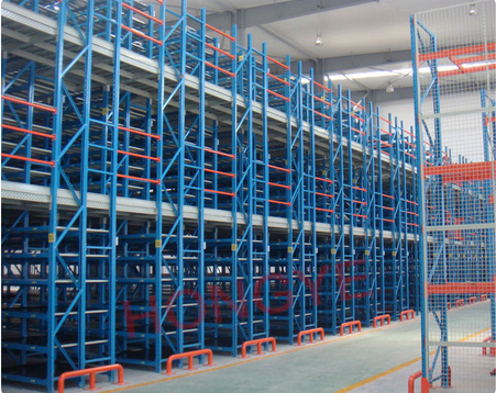 Multi-Tiers and Free Standing Mezzanine Warehouse Pallet Racking System (OW-MTR2)