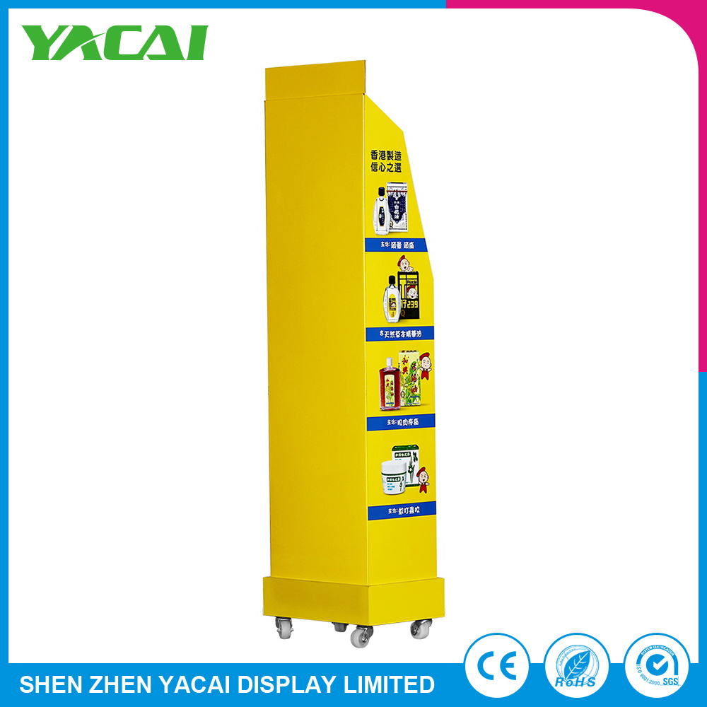 Wholesale Folded Paper Exhibition Stand Display Rack for Retail